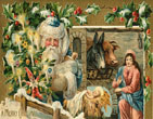 Santa claus vintage 40